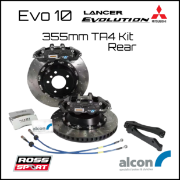 Alcon 355mm TA4 Rear Brake Kit - Evo 10