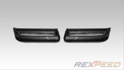 Rexpeed Twin Carbon Bonnet Vent - Evo X