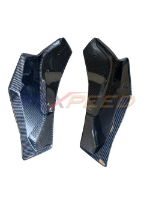 Rexspeed: V3 Carbon Fiber Rear Bumper Side Spats: Toyota: Supra 2020