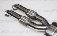 Rexpeed: Midpipe Large Resonator: Nissan: GTR R35