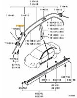 Clip drip moulding