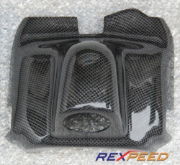 Rexpeed Steering Wheel Carbon Gauge Pod - Evo 7-9