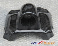 Rexpeed Steering Wheel Carbon Gauge Pod - Evo 7-9