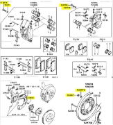 Evo 7, 9, & 9 Brakes Bolt Kit