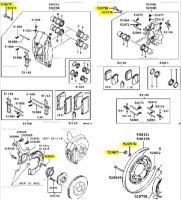 Evo 7, 9, & 9 Brakes Bolt Kit