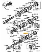 Hub, M/T 3rd+4th synchro 5 Speed Evo 4-9