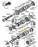 Hub, M/T 3rd+4th synchro 5 Speed Evo 4-9