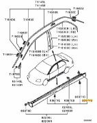 Grommet side air dam Evo 7-9