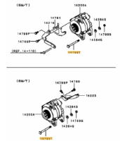 Bolt alternator