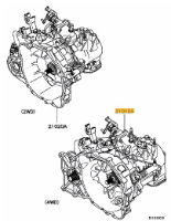 Manuel transaxle sub assy