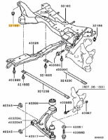 Nut Front Strut Evo 7-9