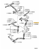 Rear Upper Arm Assy LH Evo 4-9