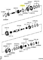 Ring, M/T high speed gear synch.
