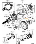 Gear Box Crown Wheel Bolt 5 Speed Evo 4-9