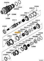 4th Gear Synchros Ring - Evo 4-9