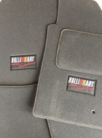 Evo 1-3 Boot Mat MLR/Ralliart logo-Black