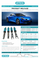 Nitron: Suspension System: Alpine A110 (17-)