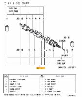 Boot Kit Driveshaft Rear Outer Evo 8-9