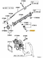 Insulator fuel injector lower o ring Evo 4-9