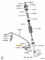 Bracket, RR susp. stabilizer