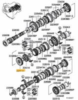 3rd Gear Output Shaft - Evo 8 GSR