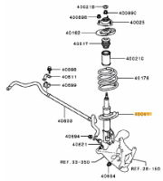 Strut Front Suspension Bilstein Evo X