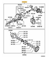 Carrier assy, rear diff