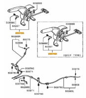 Handbrake Lever Evo 4-6
