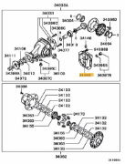 Cover RR diff carrier