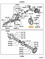 Cover RR diff carrier