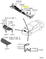 Scuttle Panel LH Evo 7