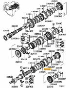 Sleeve, M/T 3rd & 4th synch 5 Speed Evo 4-9