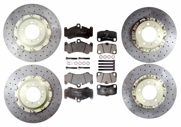 Surface Transforms: Porsche 911 (997) Turbo PCCB Discs & Pads