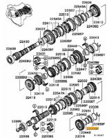 Input Shaft Bearing (2nd) - Evo 4-9