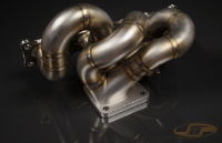 JM Fabrications: EVO 10 Twin Scroll Stock Replacement Manifold