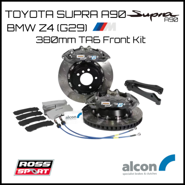 Alcon 380mm TA6 Front Brake Kit - Toyota A90 Supra & BMW Z4 (G29)