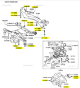 Rear Diff Bolt Kit: EVO 7-9 GSR - RS/CH/79GSR-DBK