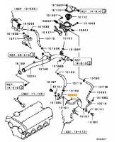 Turbo Water Feed Pipe Evo 9