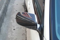 Rexpeed Dry Carbon Mirror Cover - Evo 7-9