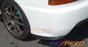 Rexpeed JDM Rear Carbon Bumper Extension - Evo 9