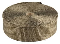 Torque Solution: Fibreglass Exhaust Wrap: Various Sizes/ Colours