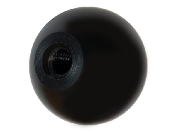 TORQUE SOLUTION: DELRIN 50MM ROUND SHIFT KNOB: UNIVERSAL 10 x 1.25