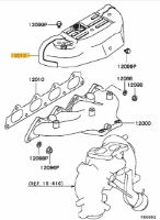 Cover, exhaust manifold