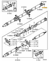Nut, propeller shaft