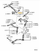 Bushing Rear Lower Arm Outer Evo 4-9