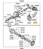 Plug rear diff