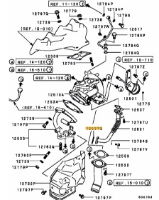 Gasket fitting oil return