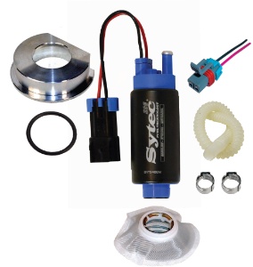 Sytec: 340 Ltr/hr Fuel pump kit (E85 Compatible) - Evo X