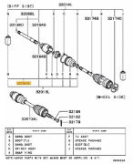 Joint kit front axle