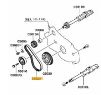 Balancer Shaft Belt Evo 1-9